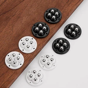 Mini Caster Wheels Mini Sticky Caster Wheels Universal Self-Adhesive Mini value - Imagen 1 de 16