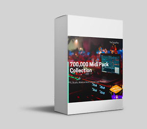 700,000 Midi Pack Collection  FL Studio, Ableton Acid Cubase  Logic Reason
