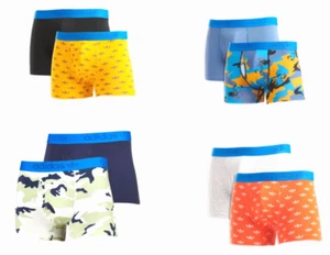 ADIDAS TRUNKS COMFORT FLEX COOL COTTON 2 PACK SIZE M W32IN W34IN XMAS GIFT - Picture 1 of 7