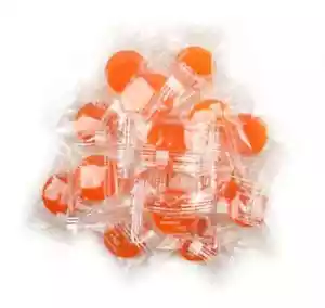 Zuckerfreier Pfirsich Großpackung Hartbonbons 2 Pfund Süßigkeiten KOSTENLOSER VERSAND 48 Staaten - Bild 1 von 4