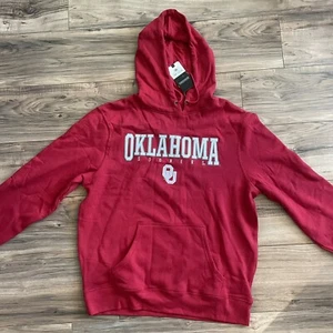Oklahoma Sooners NCAA Hoodie Sweatshirt Size L - Picture 1 of 6