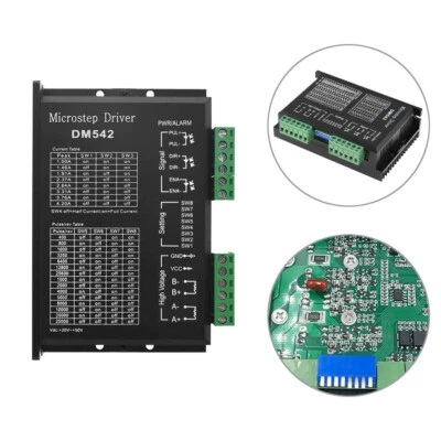 DM542 Stepper Motor Driver Controller Tool DC 20-50V Nema 23 /17 CNC 4.2a DM 542 - Image 1 of 4