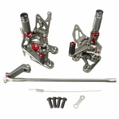 For Yamaha FZ1 2006-2014 / FZ8 2010-2013 Adjustable Rearset Foot Pegs Rear Set - Image 1 of 4