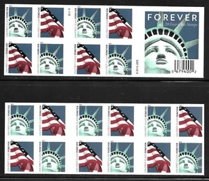 Scott # 4562b Convertible Booklet of 20 2011 (44c) Forever Flag--Flawless! MNH - Picture 1 of 1
