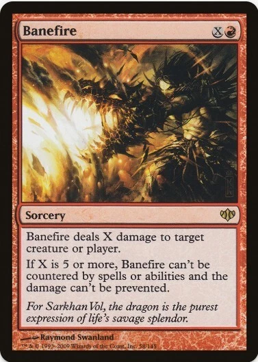 1 x Banefire - Conflux - LP - MTG - EOF - Image 1 of 1