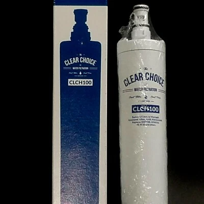 CLCH100 Clear Choice Water Filter Filtration Maytag Kenmore Whirlpool Kitchenaid - Image 1 of 4