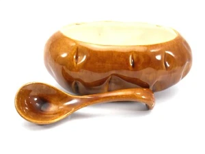 POTATO BOWL with Spoon Sauce, Mayo, Sour Cream Bowl Baked Potato - Picture 1 of 8