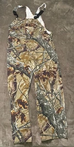 Outfitters Ridge Men's 46-48 M Bib Overalls Hunting Real Tree Camo Hardwood - Picture 1 of 6