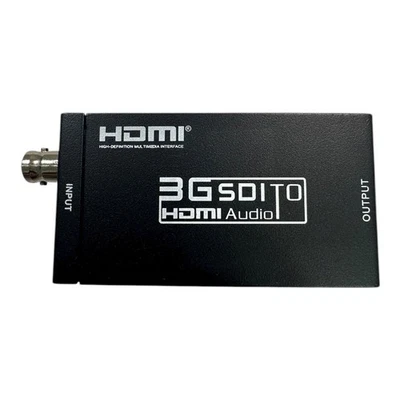 3G SDI to HDMI Audio Video Converter Adapter BNC Coaxial High-Definition - Image 1 of 4