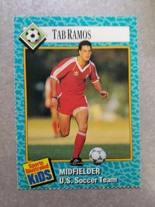 Tab Ramos #80 World Cup Soccer NWSL Sports Illustrated for Kids SI For Kids - Picture 1 of 2