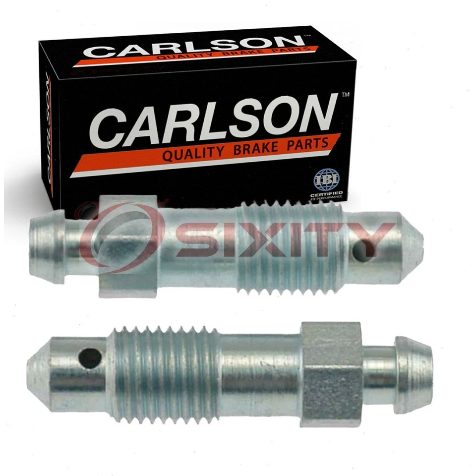 Tornillo purga de freno delantero Carlson para 1968-1970 GMC P25 P2500 Van Pad re Foto 1 de 4