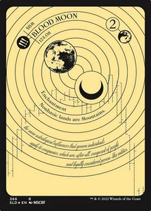 Blood Moon (366) - Etched - Gold Foil NM, English MTG Secret Lair Drop Series - Picture 1 of 1