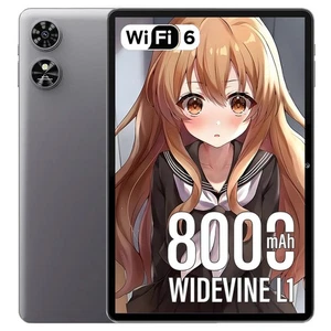 OUKITEL OT6 Smart Tablet 8000mAh 4GB+64GB 10,1" WiFi6 Geteilter Bildschirm Grau - Picture 1 of 13