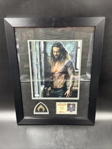 Foto firmada por Jason Momoa autografiada 8x10 enmarcada certificado de autenticidad celebridad auténtica aguamarina - Imagen 1 de 8