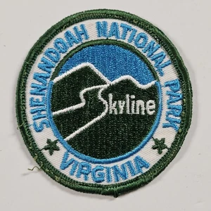 Vintage SHENANDOAH NATIONALPARK PATCH bestickt SKYLINE DRIVE Souvenir - Bild 1 von 2