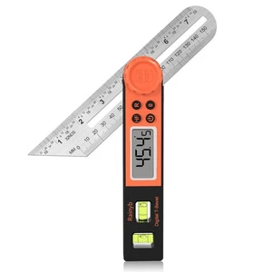 Digital Angle Finder Protractor 0-360 Degree T-Bevel Gauge & Protractor with ... - Picture 1 of 7