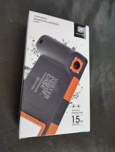 NEW ShellBox Waterproof Phone Diving Case for Apple & Samsung Devices 15m/50ft - Picture 1 of 5