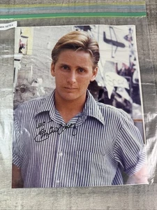 EMILIO ESTEVEZ Early AUTOGRAPHED 8 X 10 HEADSHOT PHOTO - Picture 1 of 7