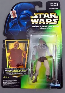 Holograma Star Wars Power of the Force Weequay Skiff Guard Canadá Cardback Nuevo en paquete - Imagen 1 de 3