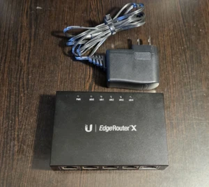 Ubiquiti EdgeRouter X Black ER- X with power supply - Afbeelding 1 van 5