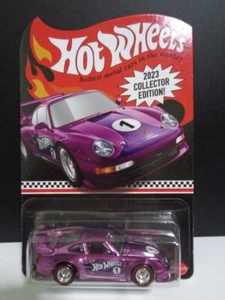 Hot Wheels 2023 Collector Edition Porsche 993 GT2 Purple Mail-In With Protector - Picture 1 of 8