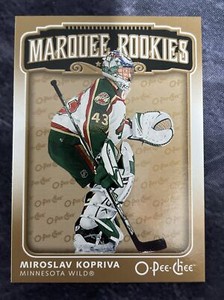 2006-07 O Pee Chee Marquee Rookies 534 Miroslav Kopriva Minnesota Wild