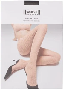 WOLFORD 288673 Annelle Tights For Women size Small Black - Picture 1 of 2