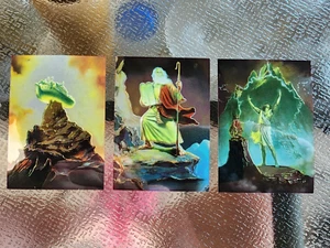 1995 The Best of Boris Chromium Biblical Lot Noah's Ark #20 Elijah #55 Moses #30 - Picture 1 of 5