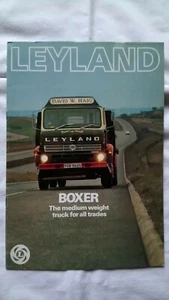 Folleto de ventas del mercado británico Leyland Boxer camión camión camión década de 1970 - Imagen 1 de 1