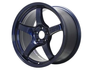 Rays Gram Lights 57CR 18x10.5 +22 5x114.3 Eternal Blue Pearl Wheel - Picture 1 of 3