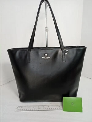 Сумочка с короткими ручками Kate Spade New York Sawyer Street макси средняя черная гладкая кожа - Изображение 1 из 4