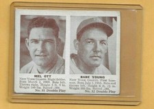 1941 DOUBLE PLAY #31-32 MEL OTT & BABE YOUNG VG-EX+ CHEAP!