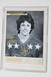🏒 1993-94 Classic Draft Hockey Autograph #NNO Doug GILMOUR #'d/1850 🏒