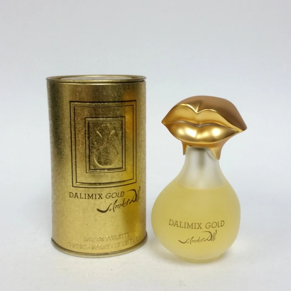 Dalimix Gold 1.7 OZ eau de parfum spray por Salvador Dalí - nuevo en lata metálica - no sellado Foto 1 de 1