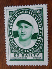 1961 Topps Baseball Stamp Ed Bailey Cincinnati Reds S-479