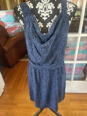 Theory Jaysa 100% Silk Mini Dress Size 8 New With Tags Beautiful Dress - Image 1 of 4