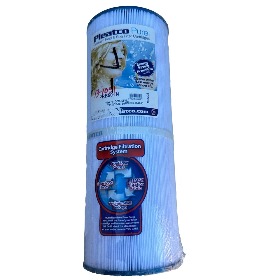 NEW Pure Pleatco PRB50-IN Premium Pool Spa Filter Cartridge Energy Saving Core - Image 1 of 1