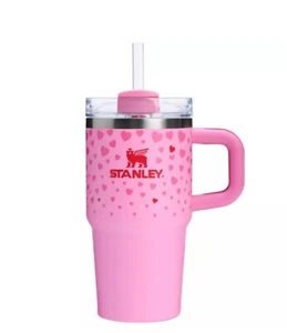 Target Día de San Valentín Stanley 20oz Corazones Rosados -- ¡Envío Gratis! EN MANO - Imagen 1 de 1