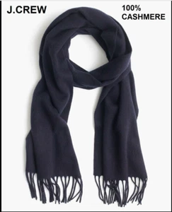 J. Crew massiver Kaschmirschal - dunkelmarineblau - Artikel H2195 - Neu mit Etikett - Bild 1 von 1
