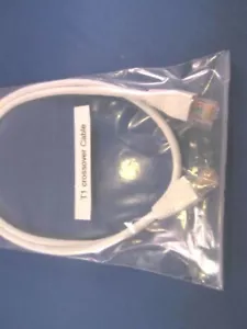 T1 Crossover Cable To connect WIC-1DSU-T1 in CCNA CCNP labs, 3 ft. - Picture 1 of 1