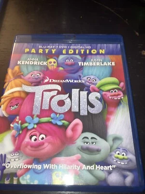 Trolls (Blu-ray + DVD, 2016) - Image 1 of 3