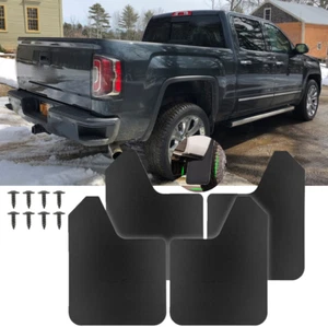 4PCS Splash Guards Mudflaps Mud Flaps Mudguards For GMC Sierra 1500 3500 2500 - Picture 1 of 14