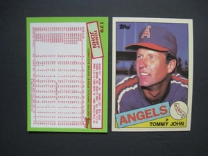 ANGELS TIFFANY BASEBALL CARDS Your Pick Choose from TOPPS 1985 1986 1987 Scarce - Picture 1 of 18