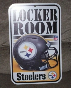Pittsburgh Steelers Licensed 11" by 17" Locker room Sign - NFL - Picture 1 of 1