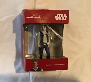 2018 Hallmark Christbaumschmuck rote Box Disney Star Wars Han Solo NEU - Bild 1 von 7