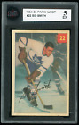 Sid Smith 1954-55 Parkhurst Premium Backs #22 Toronto Maple Leafs KSA 5 EX