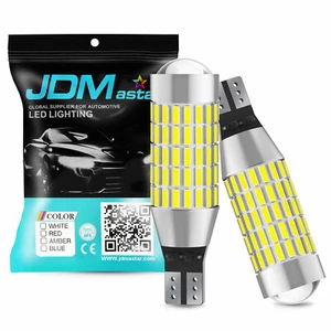 JDM ASTAR 921 backup reverse White LED Light Bulb 912 W16W 906 904 T15 Projector - Picture 1 of 10