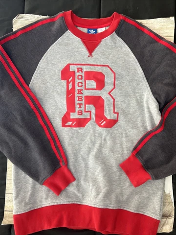 Houston Rockets NBA Adidas Men's Large Pullover Sweatshirt Cover