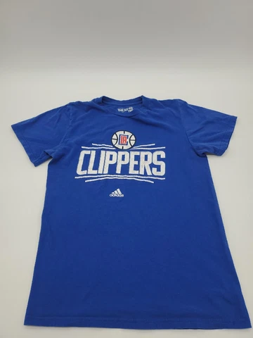 Adidas Clippers Shirt Womens Small Blue Basketball Sports Logo..86 Cover