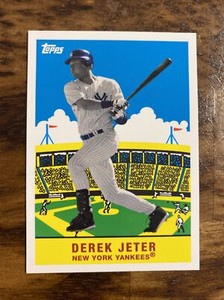 DEREK JETER 2007 Topps Flashback Fridays #FF2 Yankees HOF 